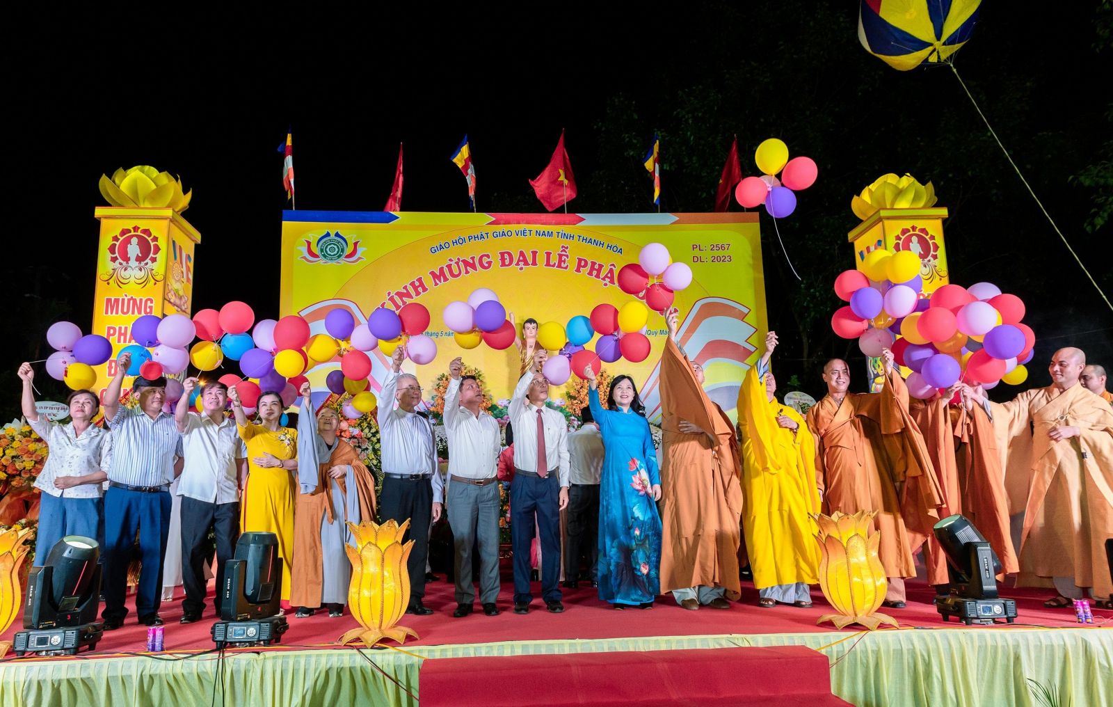 Phật giáo tỉnh Thanh Hóa trang nghiêm tổ chức Đại lễ Phật đản Phật lịch 2567