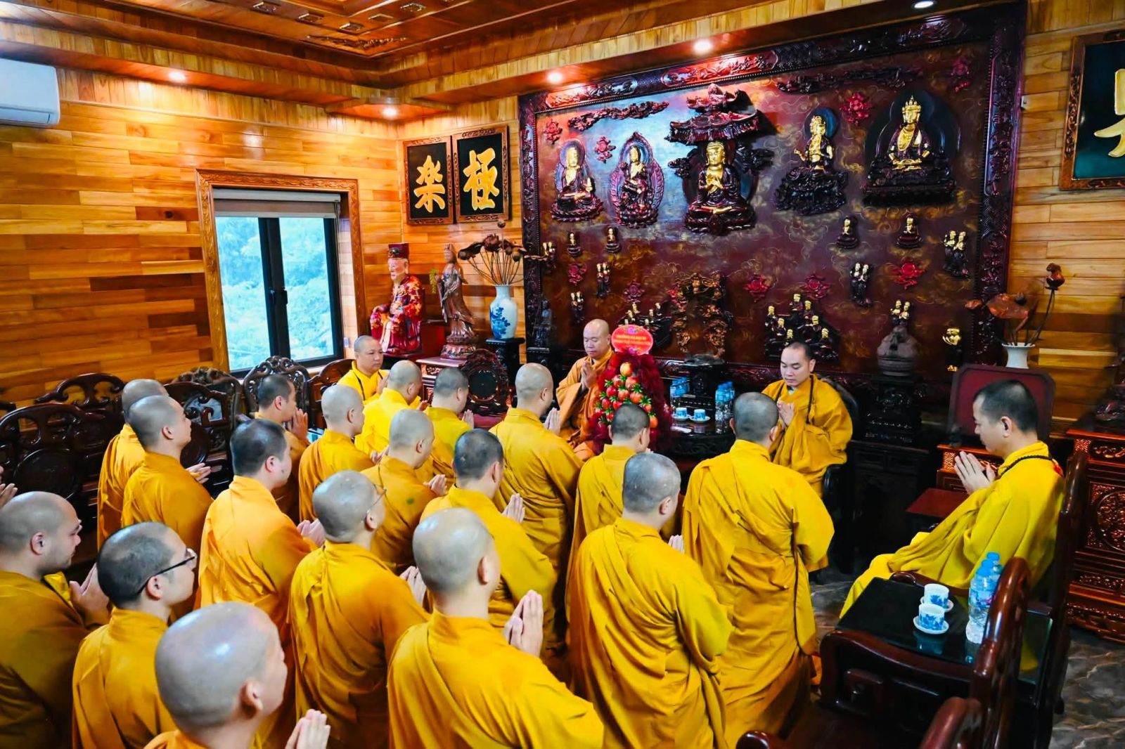 TRANG NGHIÊM LỄ TỰ TỨ VÀ KHÁNH TUẾ TẠI HẠ TRƯỜNG CHÙA ĐẠI BI MÙA AN CƯ PL 2570
