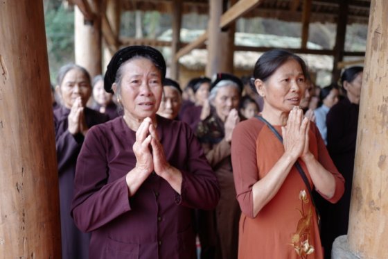 Nga Sơn: Lễ quy y Tam Bảo tại chùa Bạch Tượng 