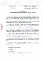 THÔNG BẠCH: Hướng dẫn tổ chức Đại lễ Phật Đản Vesak PL 2564 – DL.2020 trên địa bàn tỉnh Thanh Hóa.