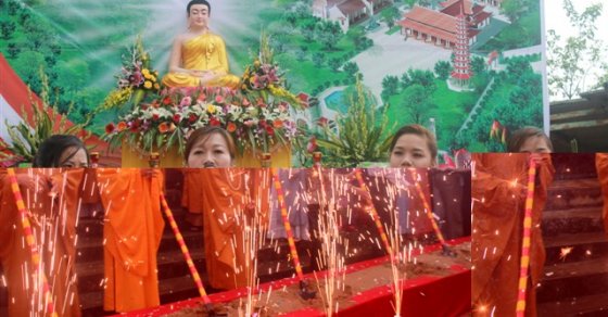 Bỉm Sơn: Lễ khởi công xây dựng Tam Bảo – Nhà Mẫu – Nhà Tứ Ân chùa Khánh Quang 23
