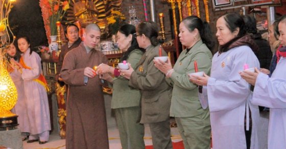 Chùa Hưng Phúc: Đêm thiền trà hướng đến ngày thành lập quân đội nhân dân Việt Nam 12