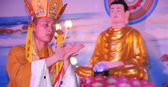 Chùa Khải Nam: Lễ an vị Phật và đàn lục cúng mông sơn thí thực 105