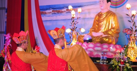Chùa Khải Nam: Lễ an vị Phật và đàn lục cúng mông sơn thí thực 106
