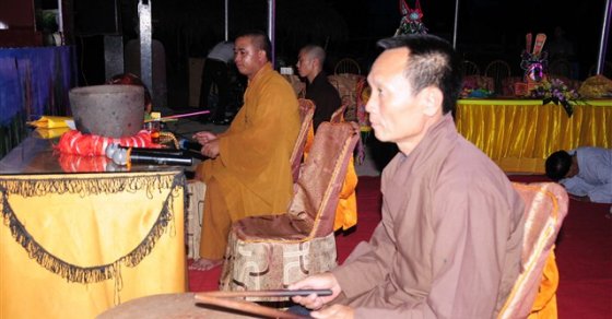 Chùa Khải Nam: Lễ an vị Phật và đàn lục cúng mông sơn thí thực 4