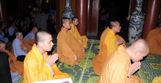 Chùa Khải Nam: Lễ an vị Phật và đàn lục cúng mông sơn thí thực 40