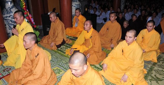 Chùa Khải Nam: Lễ an vị Phật và đàn lục cúng mông sơn thí thực 43