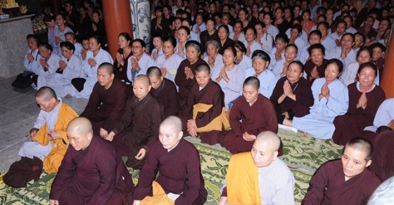 Chùa Khải Nam: Lễ an vị Phật và đàn lục cúng mông sơn thí thực 44