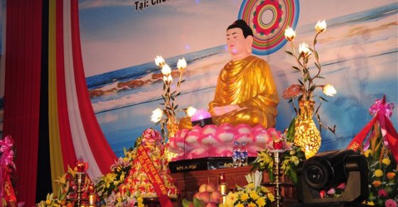 Chùa Khải Nam: Lễ an vị Phật và đàn lục cúng mông sơn thí thực 73