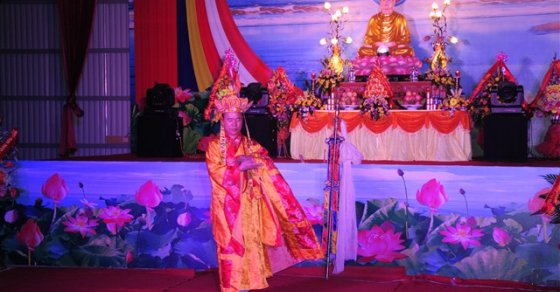 Chùa Khải Nam: Lễ an vị Phật và đàn lục cúng mông sơn thí thực 77
