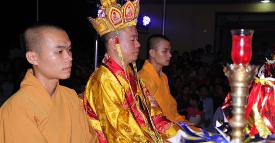 Chùa Khải Nam: Lễ an vị Phật và đàn lục cúng mông sơn thí thực 79