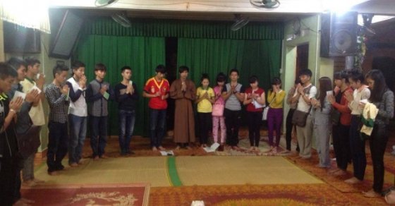 CLB TNPT Chùa Thanh Hà sinh hoạt thứ 6 hàng tuần (6/9/2013) 6