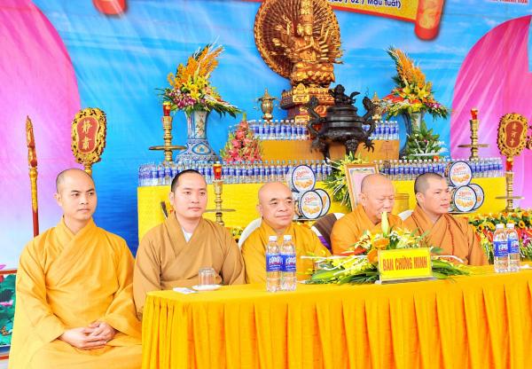 Nông Cống: Bổ nhiệm trụ trì chùa Vĩnh Thái và khai hội Quan âm truyền thống