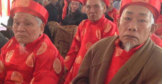 Sầm Sơn: Lễ mừng thọ các cụ cao niên tại chùa Khải Nam 9