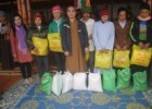 Thanh Hóa: Chùa Hưng Phúc tổ chức tặng quà tết cho bà con ở vùng cao