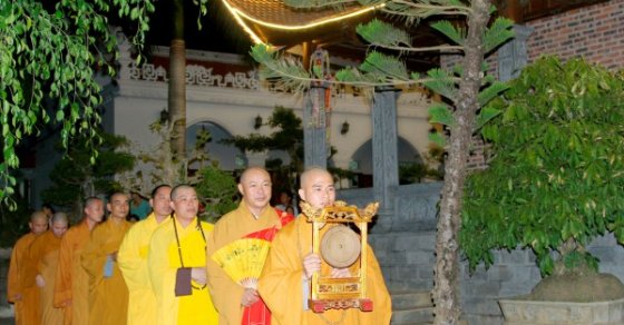 Thanh Hóa: An vị Tôn tượng Phật ngọc hòa bình TG tại Chùa Khánh Quang 1