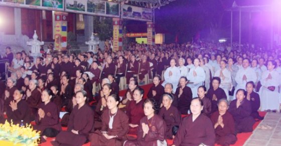 Thanh Hóa: An vị Tôn tượng Phật ngọc hòa bình TG tại Chùa Khánh Quang 9
