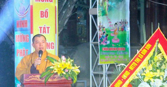 Thanh Hóa: Ban trị sự GHPGVN Thị Xã Bỉm Sơn tổ chức đại lễ Phật đản PL.2560 2
