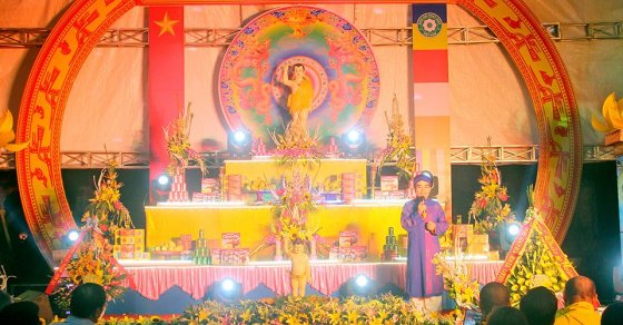 Thanh Hóa: Ban trị sự GHPGVN Thị Xã Bỉm Sơn tổ chức đại lễ Phật đản PL.2560 21