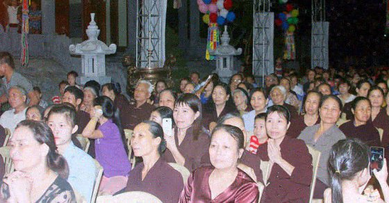 Thanh Hóa: Ban trị sự GHPGVN Thị Xã Bỉm Sơn tổ chức đại lễ Phật đản PL.2560 3
