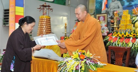 Thanh Hóa: Bế giảng lớp giáo lý dành cho cư sỹ Phật tử khóa thứ I năm thứ 10 22