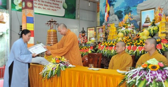 Thanh Hóa: Bế giảng lớp giáo lý dành cho cư sỹ Phật tử khóa thứ I năm thứ 10 23