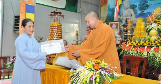 Thanh Hóa: Bế giảng lớp giáo lý dành cho cư sỹ Phật tử khóa thứ I năm thứ 10 25
