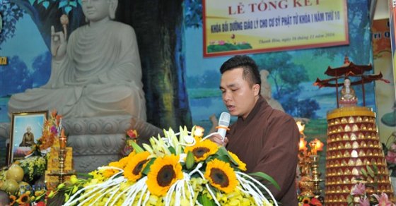 Thanh Hóa: Bế giảng lớp giáo lý dành cho cư sỹ Phật tử khóa thứ I năm thứ 10 8