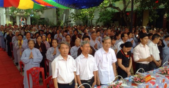 Thanh Hóa: BTS GHPGVN huyện Thọ Xuân tổ chức Đại lễ Phật đản 13
