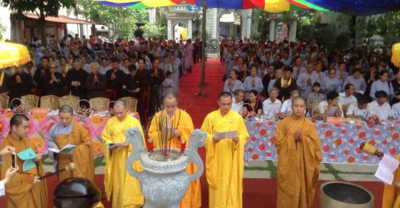 Thanh Hóa: BTS GHPGVN huyện Thọ Xuân tổ chức Đại lễ Phật đản 21