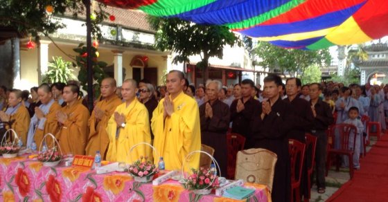 Thanh Hóa: BTS GHPGVN huyện Thọ Xuân tổ chức Đại lễ Phật đản 9