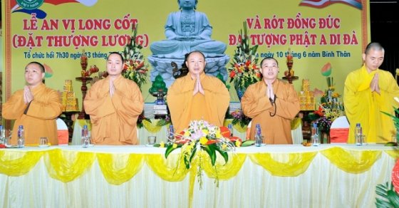 Thanh Hóa: Chùa Đại Bi tổ chức lễ thượng lương và đúc tượng Phật A Di Đà 15
