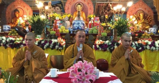 Thanh Hóa: Chùa Hưng Phúc tổ chức lễ Phật Thành Đạo Pl: 2559 11