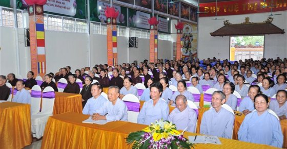 Thanh Hóa: Chùa Thanh Hà khai giảng lớp giáo lý dành cho Phật tử 12