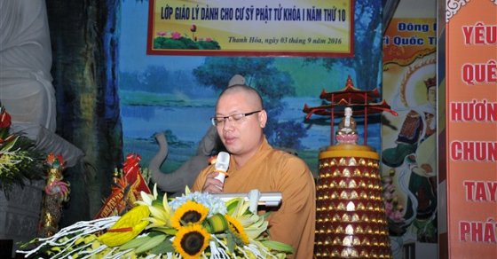 Thanh Hóa: Chùa Thanh Hà khai giảng lớp giáo lý dành cho Phật tử 8