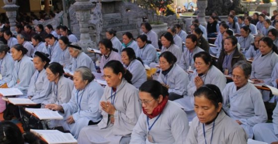 Thanh Hóa: Chùa Thanh Hà tổ chức Khóa tu Kính mừng ngày Đức Phật Thích Ca Mâu Ni thành đạo 18