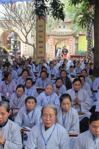 Thanh Hóa: Chùa Thanh Hà tổ chức Khóa tu Kính mừng ngày Đức Phật Thích Ca Mâu Ni thành đạo 20