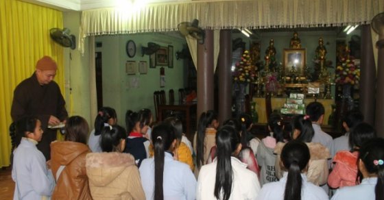 Thanh Hóa: Chùa Thanh Hà tổ chức Khóa tu Kính mừng ngày Đức Phật Thích Ca Mâu Ni thành đạo 23