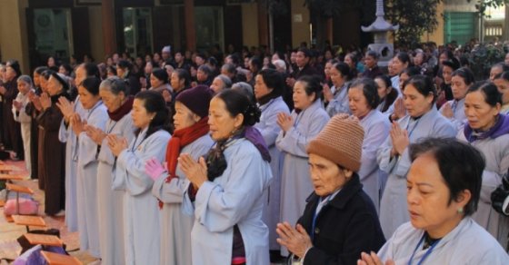 Thanh Hóa: Chùa Thanh Hà tổ chức Khóa tu Kính mừng ngày Đức Phật Thích Ca Mâu Ni thành đạo 6