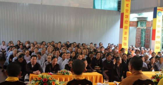 Thanh Hóa: Chùa Thanh Hà tổ chức lễ Bế giảng lớp giáo lý năm 2015 13