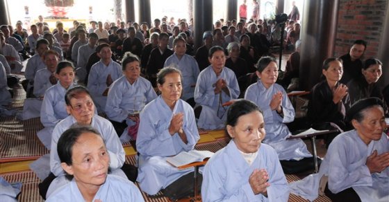 Thanh Hóa: Đại đức Thích Tuệ Minh thuyết giảng tại chùa Hồi Long 11