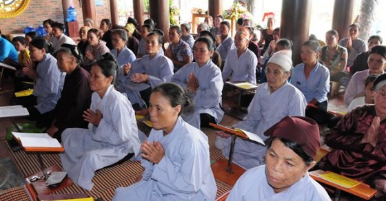 Thanh Hóa: Đại đức Thích Tuệ Minh thuyết giảng tại chùa Hồi Long 14