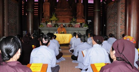 Thanh Hóa: Đại đức Thích Tuệ Minh thuyết giảng tại chùa Hồi Long 15