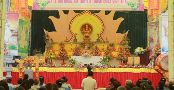 Thanh Hóa: ĐĐ. Thích Tuệ Minh thuyết giảng tại chùa Vĩnh Thái 15