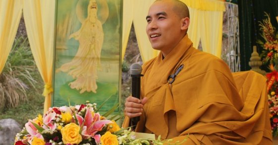 Thanh Hóa: ĐĐ. Thích Tuệ Minh thuyết giảng tại chùa Vĩnh Thái 19