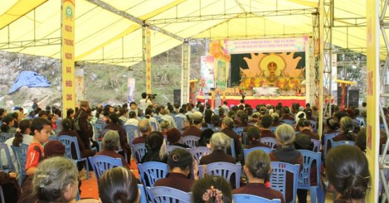 Thanh Hóa: ĐĐ. Thích Tuệ Minh thuyết giảng tại chùa Vĩnh Thái 28