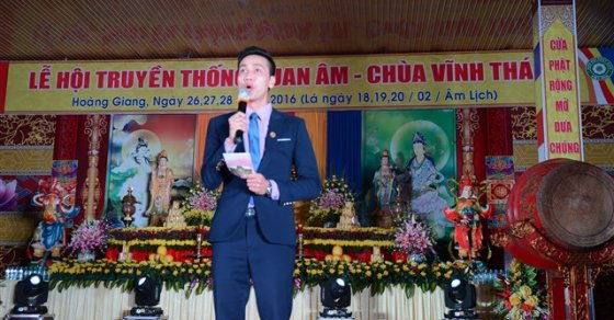 Thanh Hóa: Đêm văn nghệ chào mừng lễ hội truyền thống Quan Âm chùa Vĩnh Thái năm 2016 1