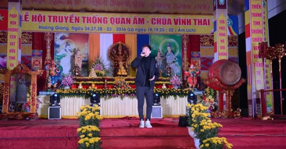 Thanh Hóa: Đêm văn nghệ chào mừng lễ hội truyền thống Quan Âm chùa Vĩnh Thái năm 2016 19