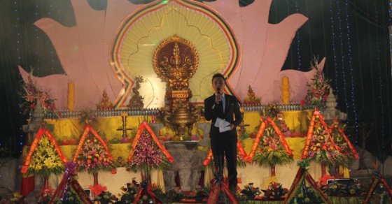 Thanh Hoá: Đêm văn nghệ và Lễ hội hoa đăng chùa Vĩnh Thái 3