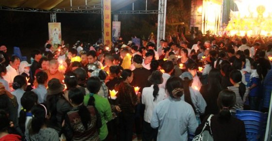 Thanh Hoá: Đêm văn nghệ và Lễ hội hoa đăng chùa Vĩnh Thái 53